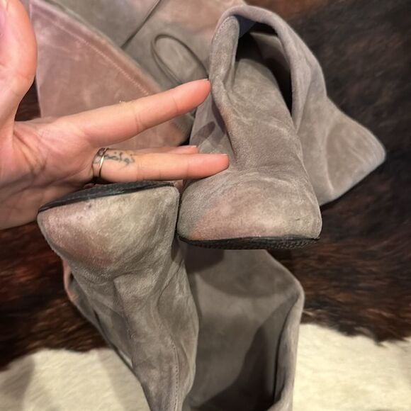 Stuart Weitzman Highland Boot in Topo - Picture 7 of 12